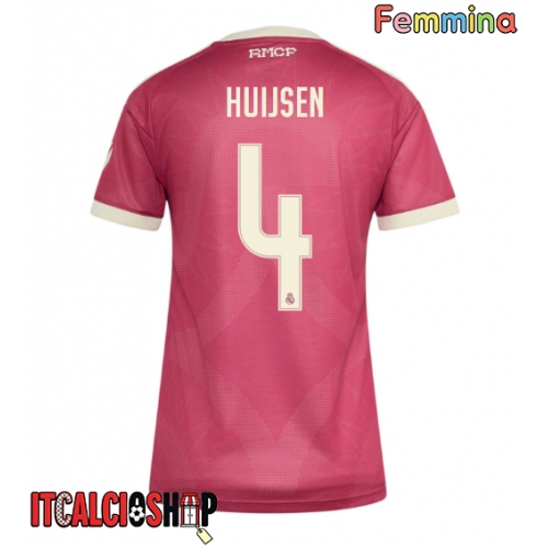Real Madrid Dean Huijsen #4 Terza Maglia Femmina 2026-27 Manica Corta